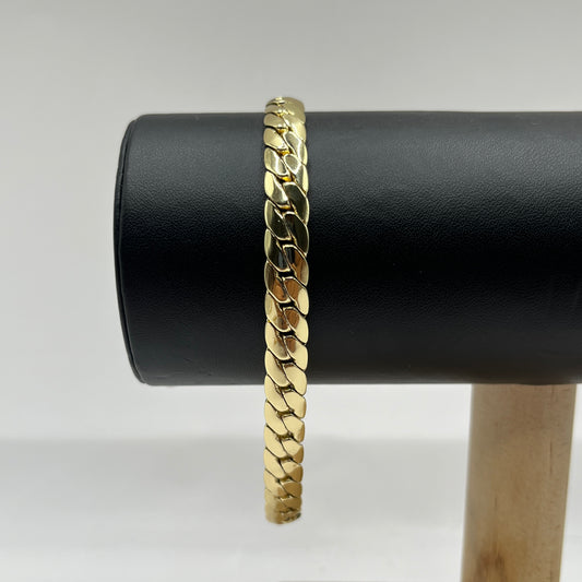 PULSO BARBADO CUBANO • ORO LAMINADO