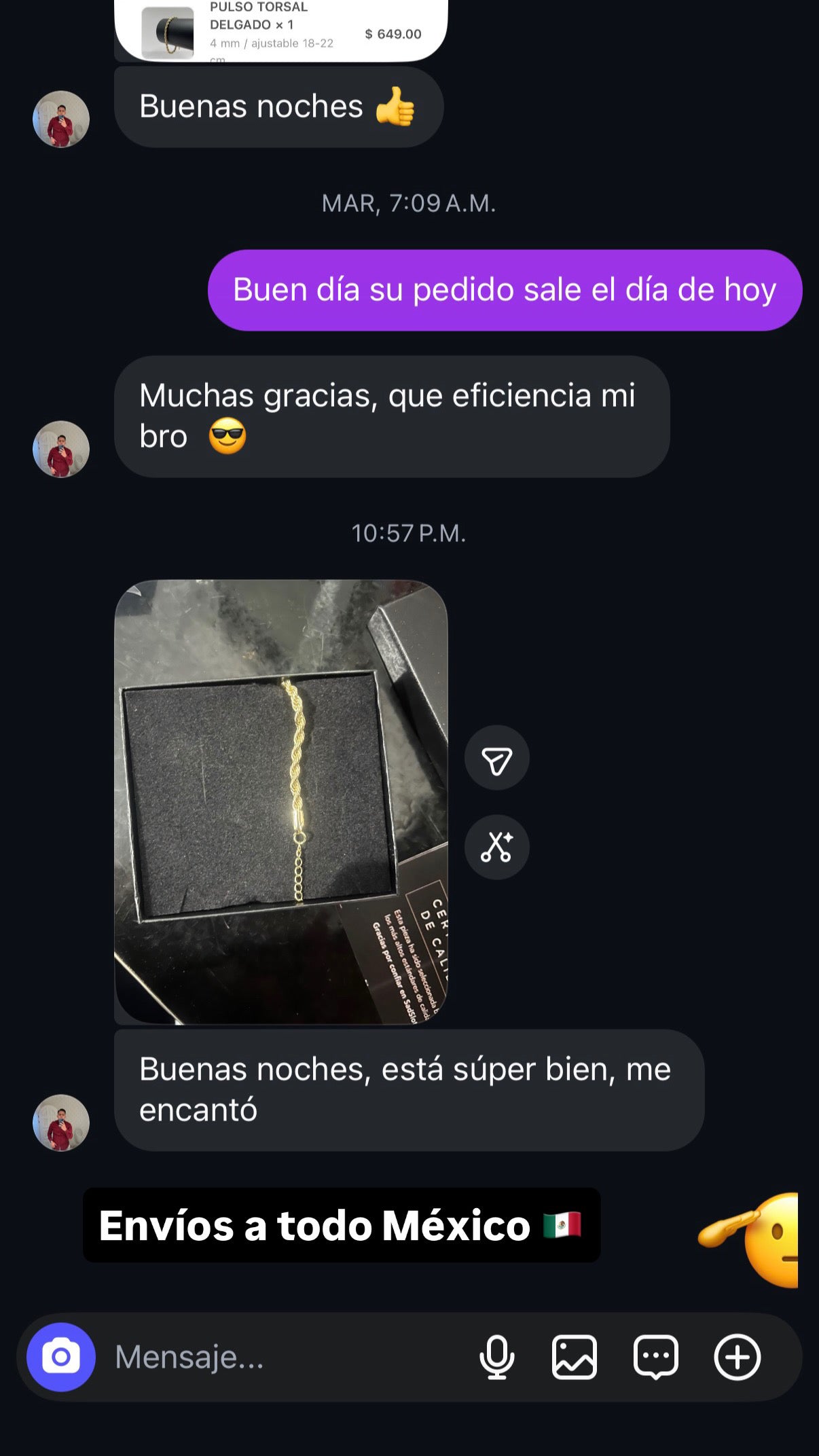 pedidos y entregas realizadas