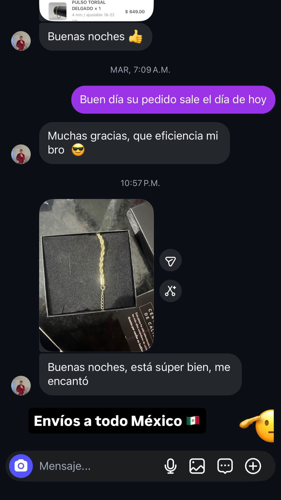 pedidos y entregas realizadas