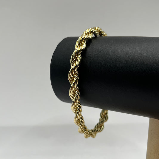 PULSERA TORSAL GRUESA • ORO LAMINADO