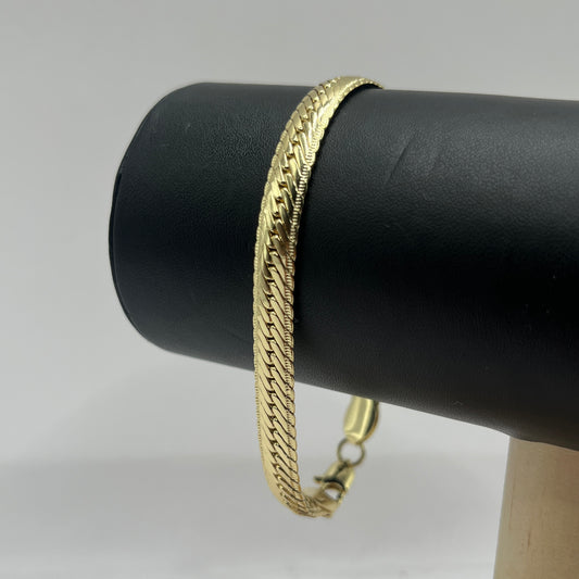 PULSERA SNAKE • ORO LAMINADO 18K
