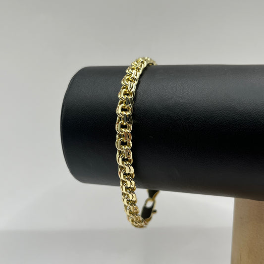 PULSO TEJIDO CHINO • ORO LAMINADO 18K