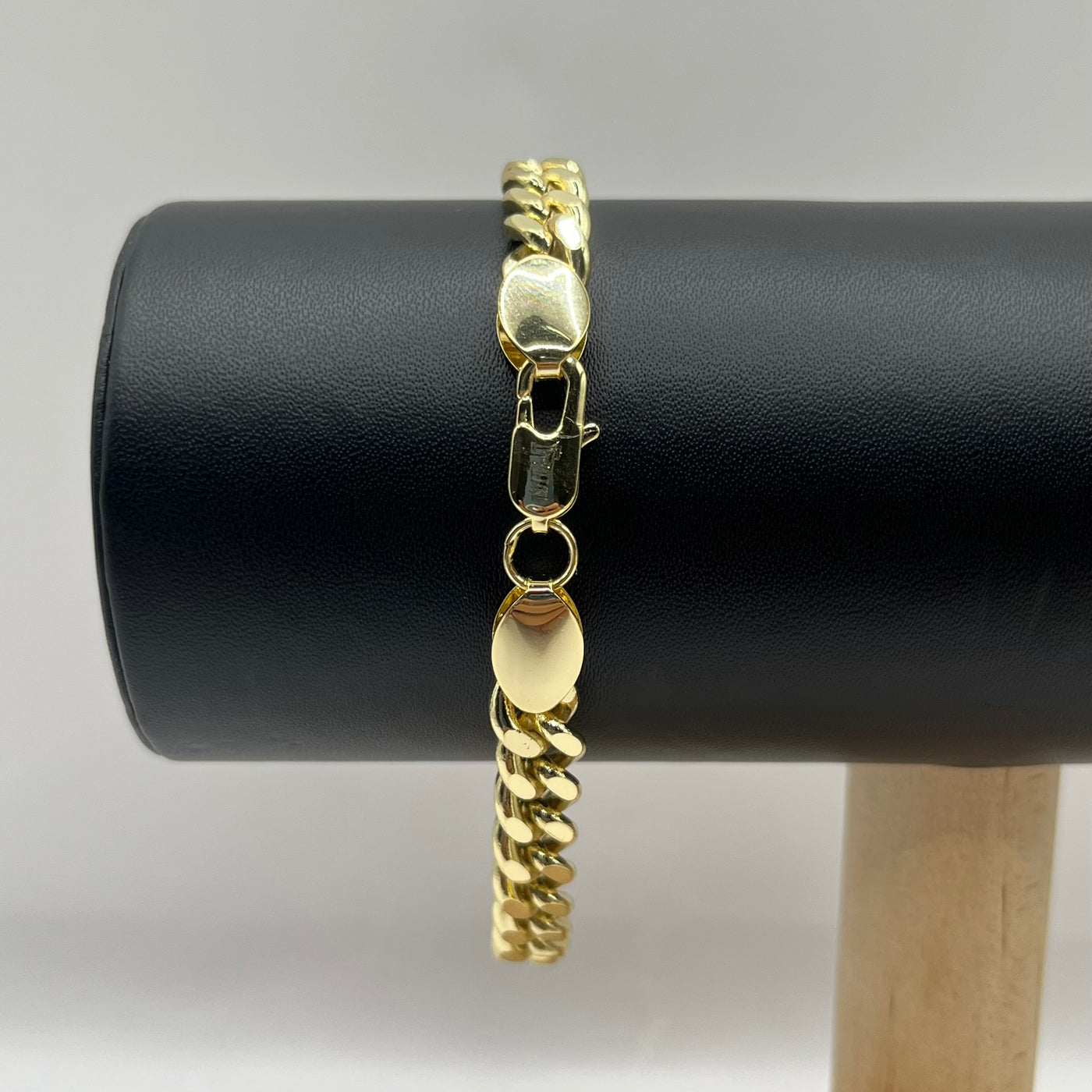 PULSERA CUBANA • ORO LAMINADO 18K