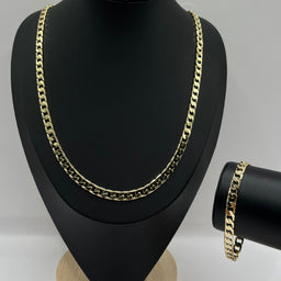 SET BARBADO 18K 6 MM