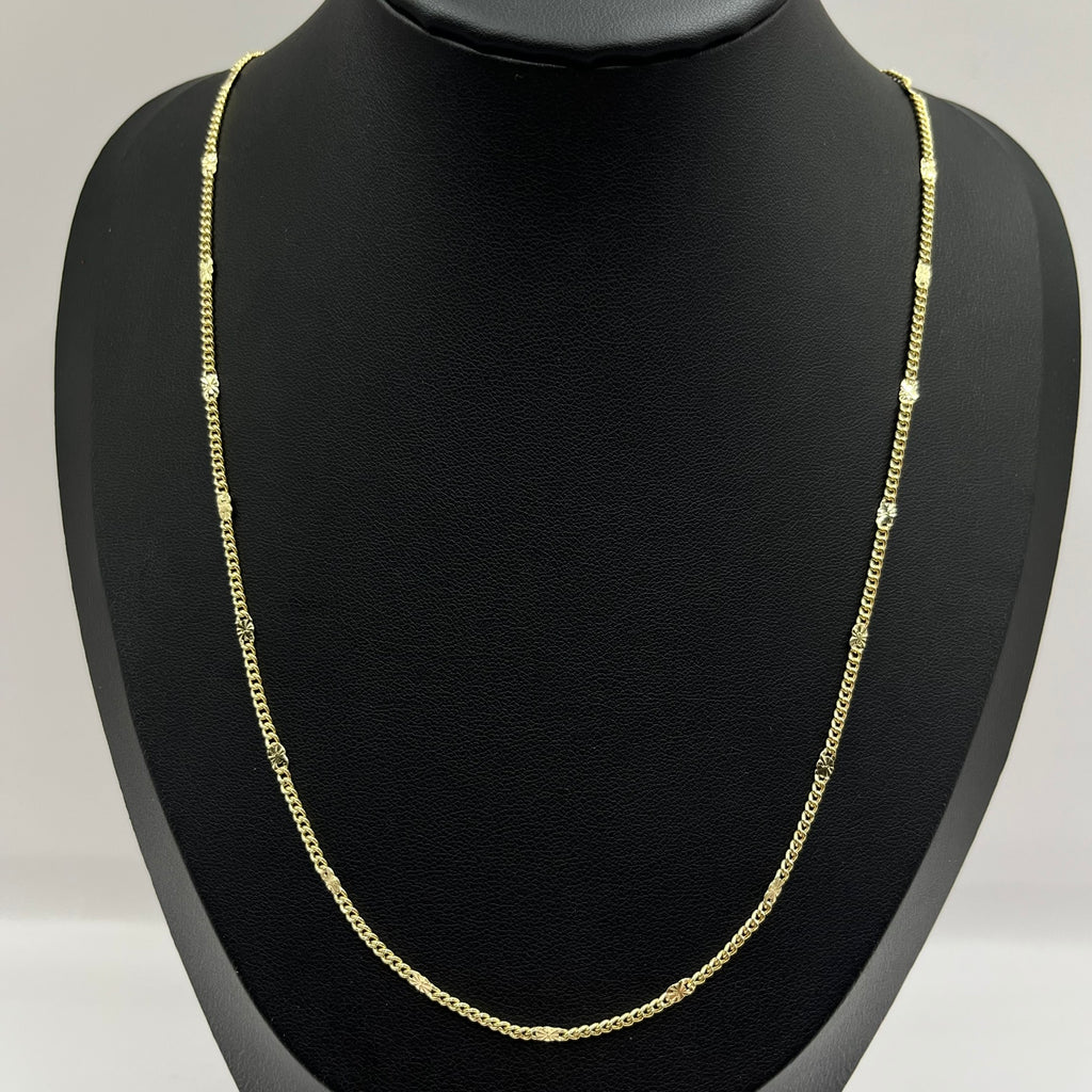 CADENA FANCY 18K 2.1 MM