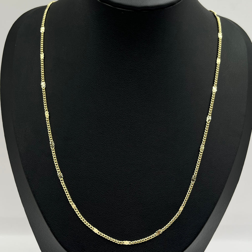CADENA FANCY 18K 2.1 MM