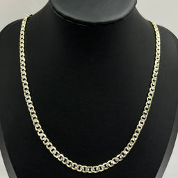 CONJUNTO BITONO 18K 4.8 MM