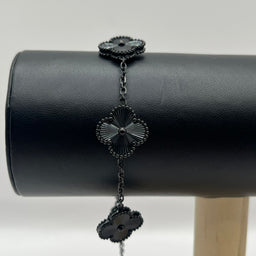PULSO TRÉBOL TOTAL BLACK ACERO
