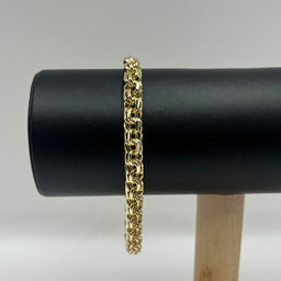 SET TEJIDO CHINO 18K 8 MM