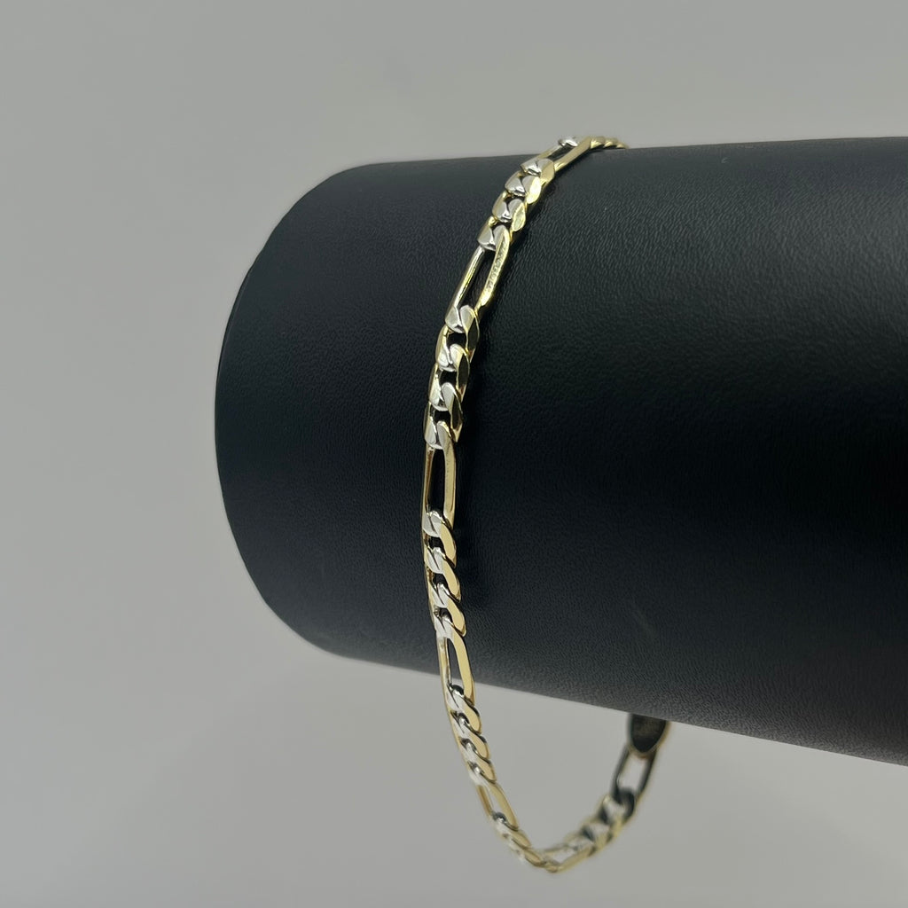 CONJUNTO BITONO 18K 4.8 MM