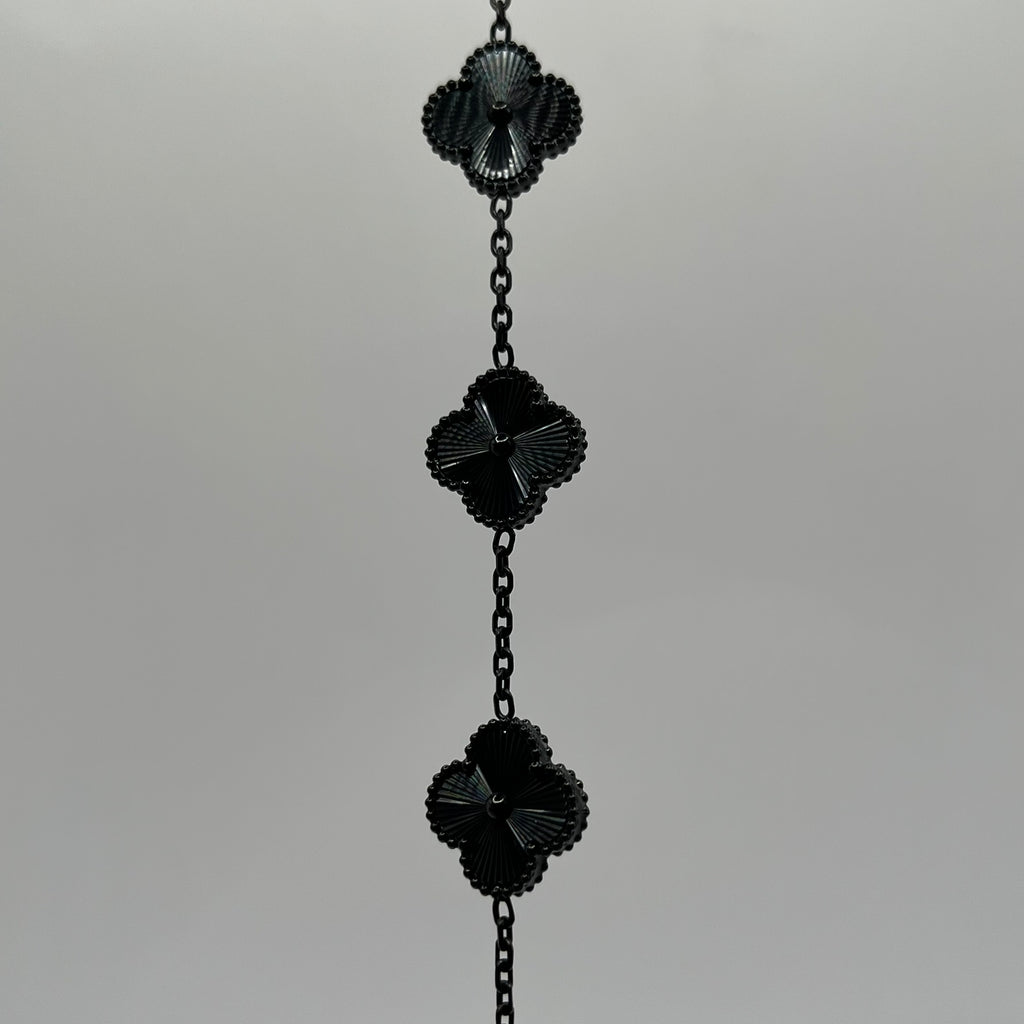 PULSO TRÉBOL TOTAL BLACK ACERO