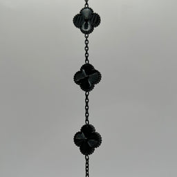 PULSO TRÉBOL TOTAL BLACK ACERO