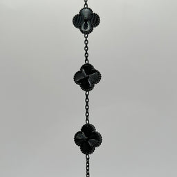 PULSO TRÉBOL TOTAL BLACK ACERO