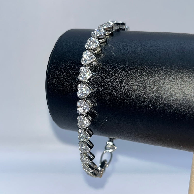 PULSERA ICED HEART