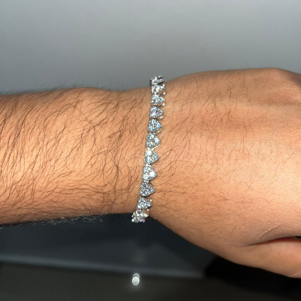 PULSERA ICED HEART