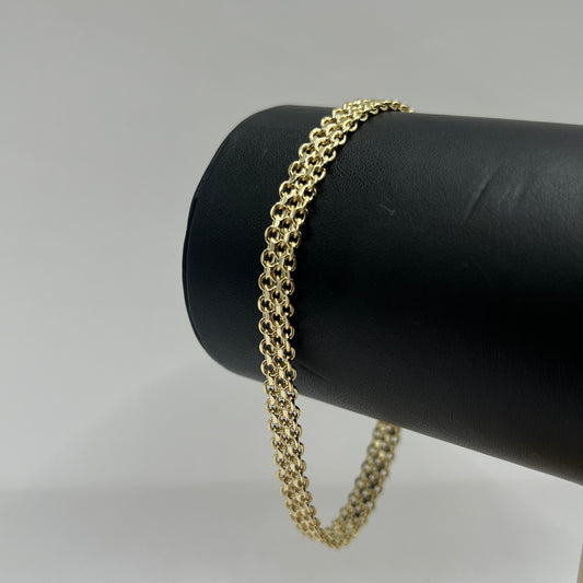 BISMARK PLANA • ORO LAMINADO 18K